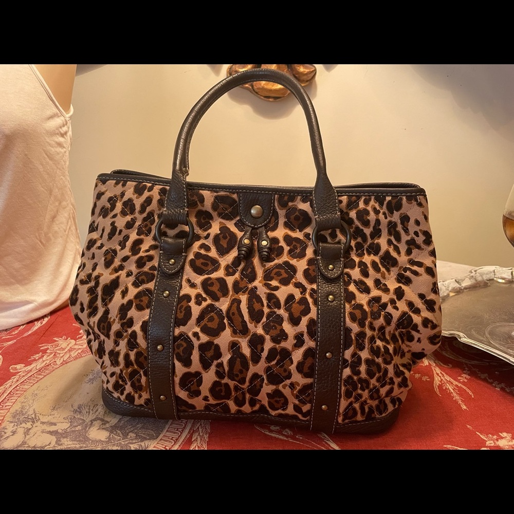 Leopard Print shoulder bag